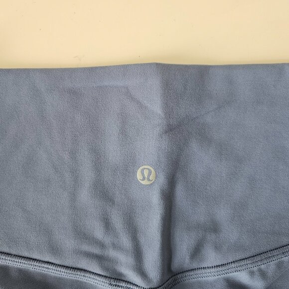 NWT LULULEMON WSDN Denim Blue Buttery Soft Align High Rise 6" Shorts Size 8 - Picture 6 of 7
